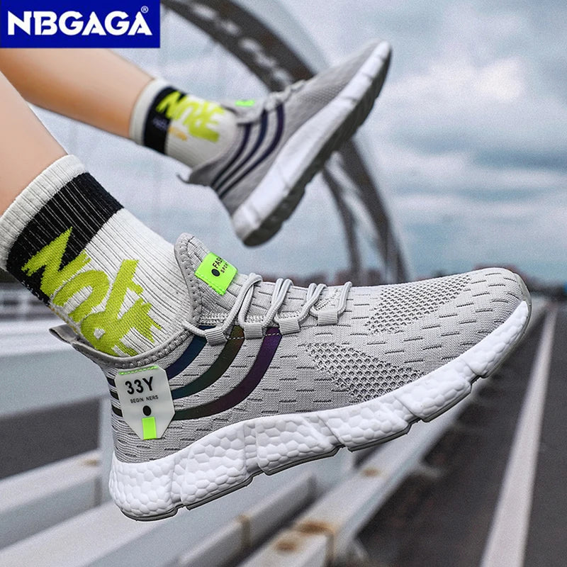 Classic Men Vulcanized Shoes Outdoor Breathable Running Shoes for Man Comfortable Casual Sports Shoes Man Athletic Tenis