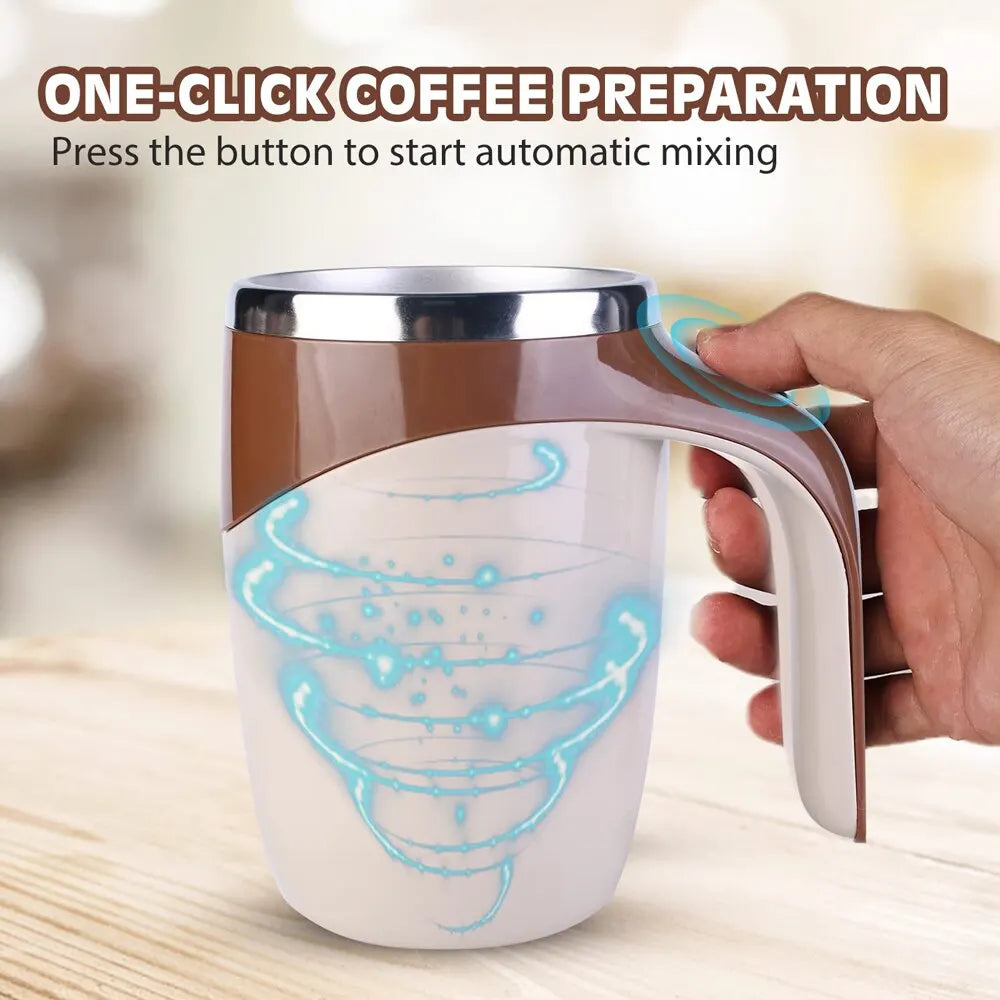 Caneca magnética de agitação automática modelo recarregável mexendo xícara de café